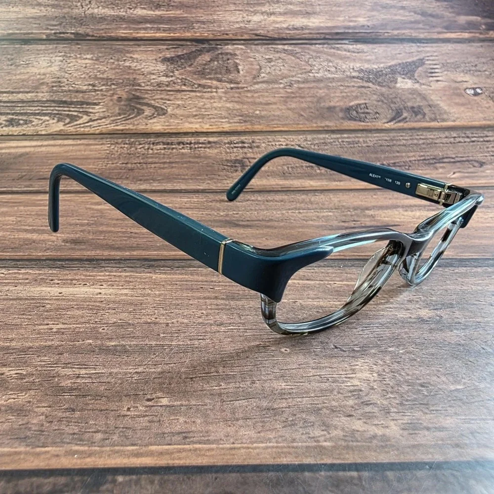 Kate Spade Alease X58 Cat Eye Eyeglasses Teal‎ Tortoiseshell Gold 135mm Frames